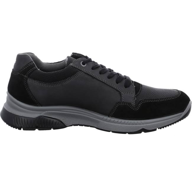 Chaussure Lacet Ara Marco Noir Homme | YPF-7420591