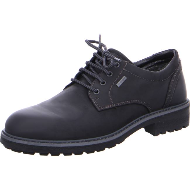 Chaussure Lacet Ara Frederik Noir Homme | FDQ-7770443