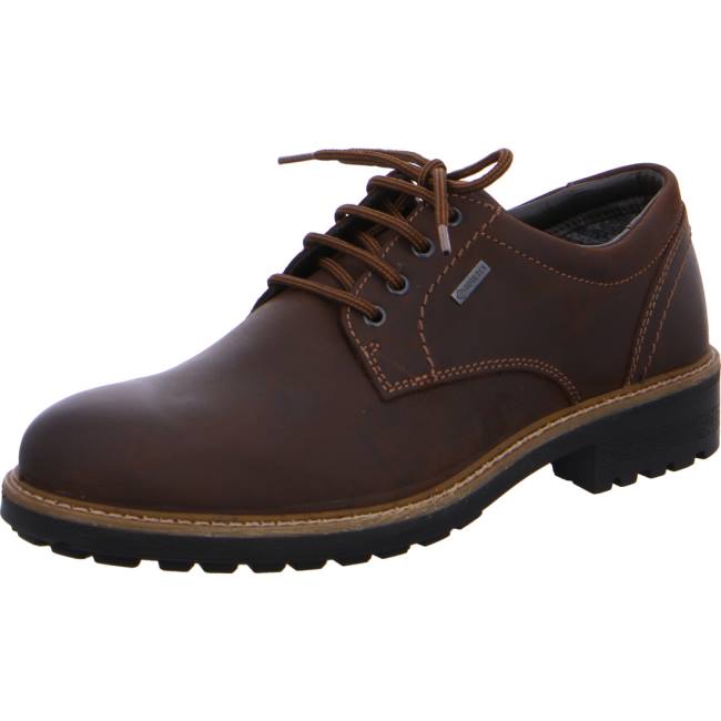 Chaussure Lacet Ara Frederik Marron Homme | TZQ-6974558