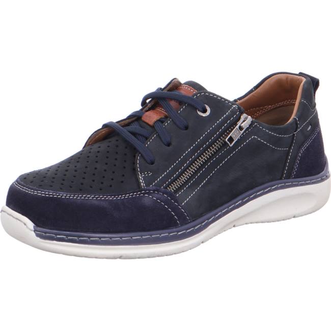 Chaussure Lacet Ara Pedro Bleu Homme | PBU-8561987