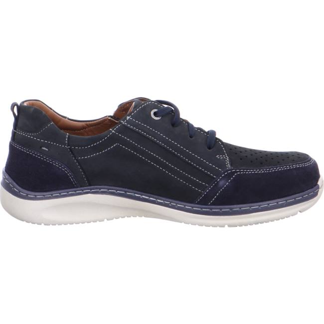 Chaussure Lacet Ara Pedro Bleu Homme | PBU-8561987