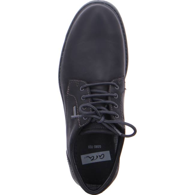 Chaussure Lacet Ara Frederik Noir Homme | FDQ-7770443