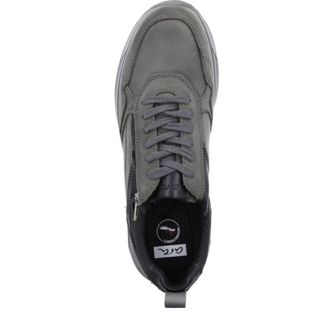 Chaussure Lacet Ara Nevio Grise Homme | MQU-9334231