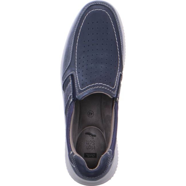 Mocassin Ara Slip-ons Siro 2.0 Bleu Homme | XRN-2472581