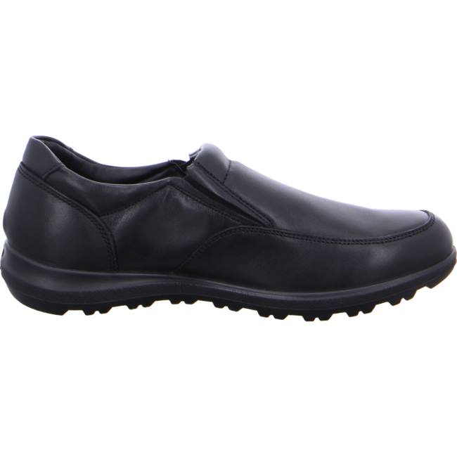 Mocassin Ara Slip-ons Finn Noir Homme | BBY-8786997