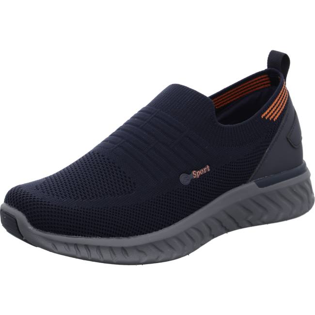 Mocassin Ara San Diego Bleu Homme | LKI-9810169