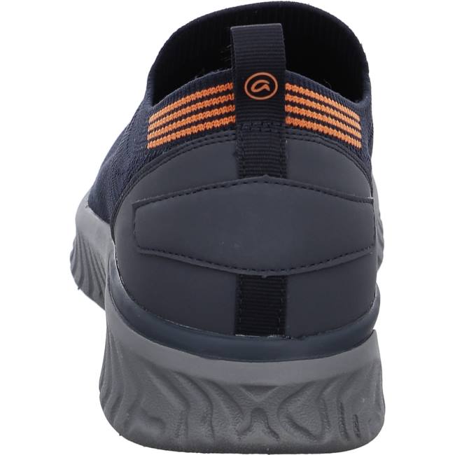 Mocassin Ara San Diego Bleu Homme | LKI-9810169