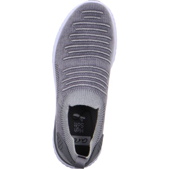 Mocassin Ara San Diego Grise Homme | HUA-6224059