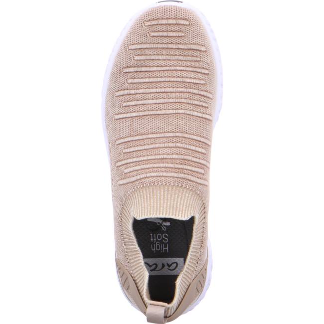 Mocassin Ara San Diego Cream Blanche Homme | LJK-9740168