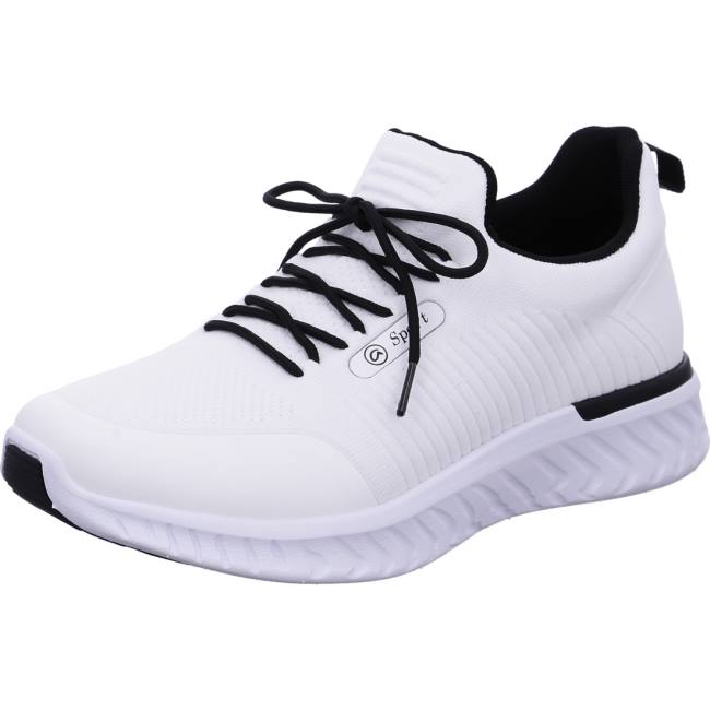 Basket Ara San Diego Blanche Homme | ZBR-1562168