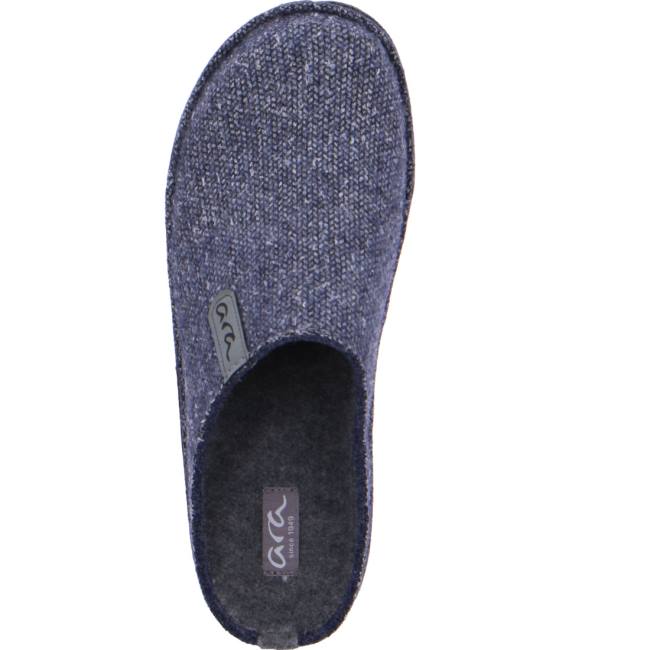 Chausson Ara Cosy Bleu Homme | IHM-2314246