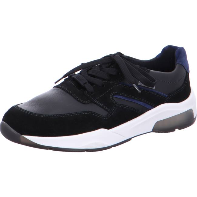 Basket Ara Los Angeles Noir Homme | UXL-5814709