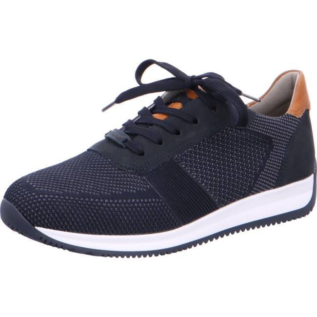 Basket Ara Lisboa Bleu Homme | ACJ-5994991