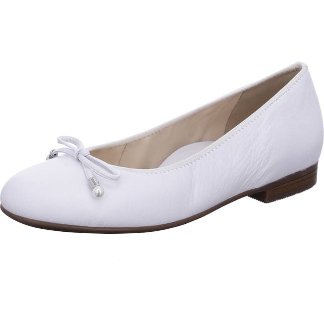 Ballerine Ara Sardinia Blanche Femme | ESV-9266555