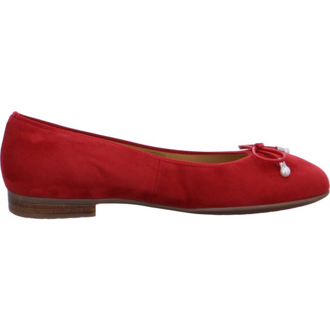 Ballerine Ara Sardinia Rouge Femme | JZZ-9575816