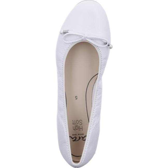 Ballerine Ara Sardinia Blanche Femme | ESV-9266555