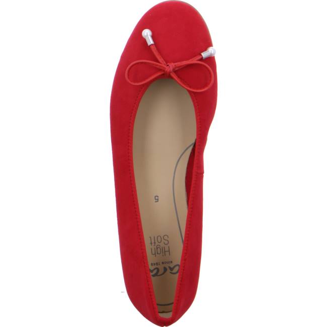 Ballerine Ara Sardinia Rouge Femme | JZZ-9575816