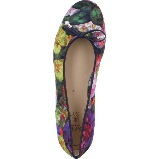 Ballerine Ara Sardinia Multicolore Femme | IQG-4261858