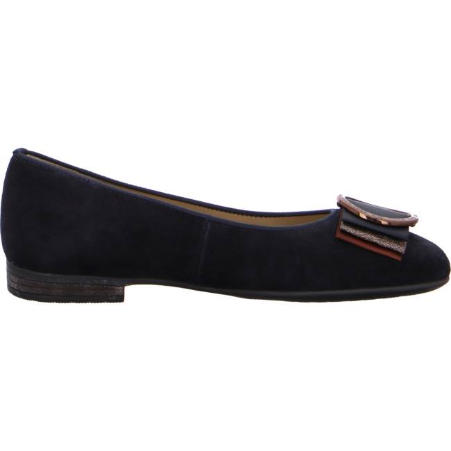 Ballerine Ara Sardinia Bleu Femme | GYU-7675178