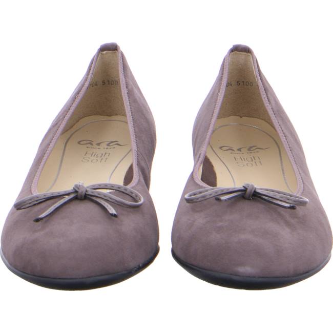 Ballerine Ara Sardinia Grise Femme | EMC-9452256