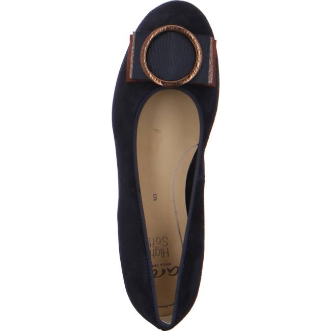 Ballerine Ara Sardinia Bleu Femme | GYU-7675178