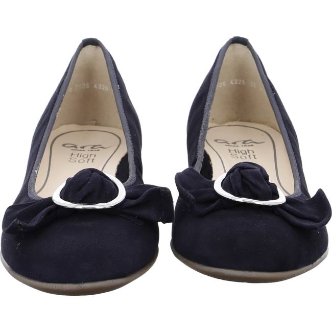 Ballerine Ara Sardinia Bleu Femme | LVU-7561858