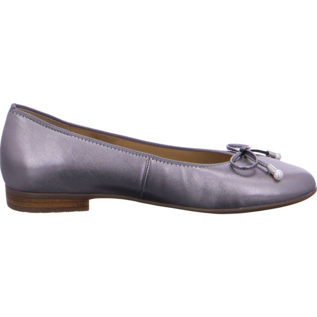 Ballerine Ara Sardinia Tin Grise Femme | NQO-6919821