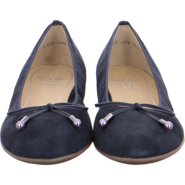 Ballerine Ara Sardinia Bleu Femme | PZS-7510692