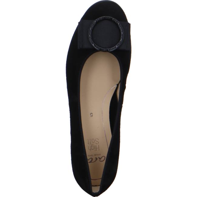 Ballerine Ara Sardinia Noir Femme | FBG-0237186