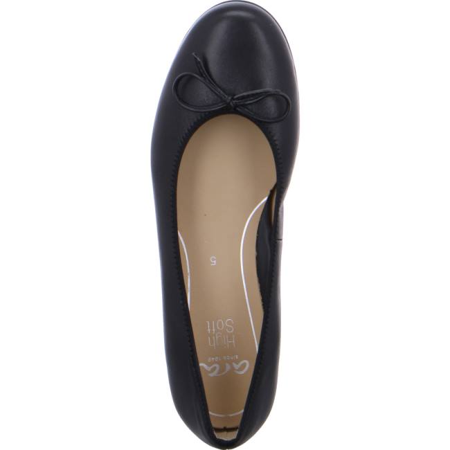 Ballerine Ara Sardinia Noir Femme | ACQ-9802111