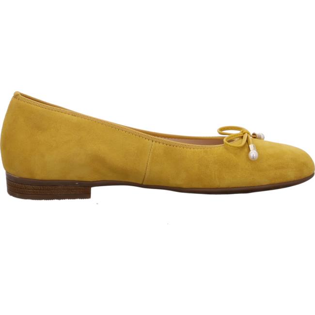 Ballerine Ara Sardinia Sole Jaune Femme | MRN-4096073