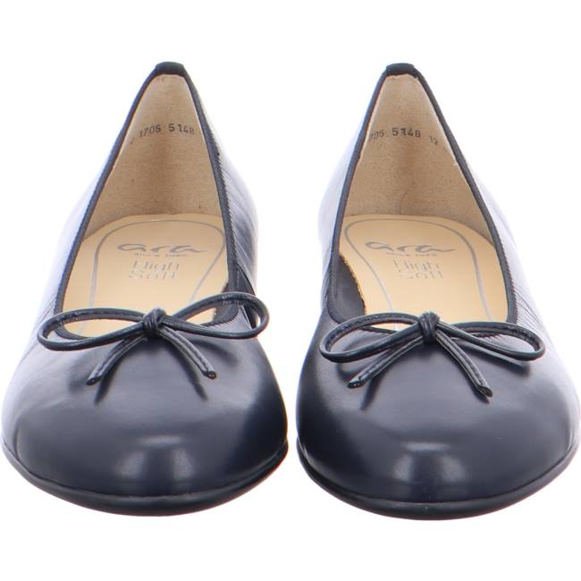 Ballerine Ara Sardinia Bleu Femme | ZUS-0002525