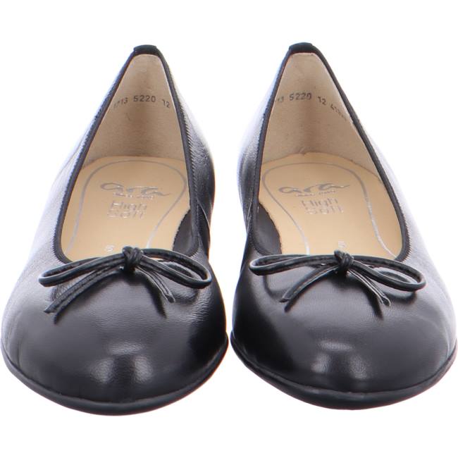 Ballerine Ara Sardinia Noir Femme | ACQ-9802111