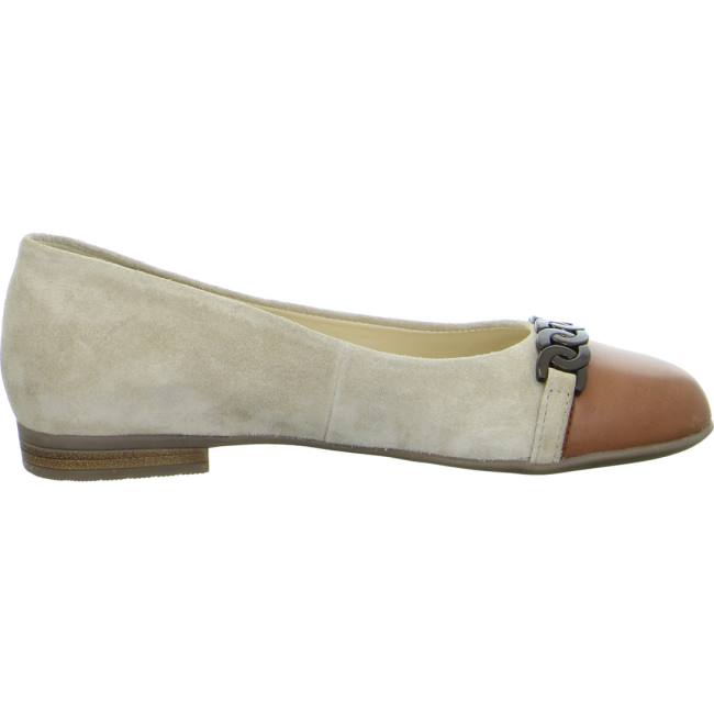 Ballerine Ara Sardinia Marron Femme | UOS-0010689