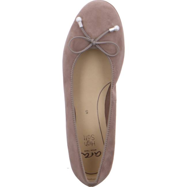 Ballerine Ara Sardinia Beige Femme | TAV-8902912