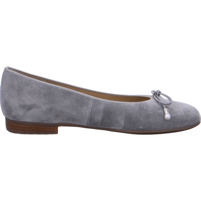 Ballerine Ara Sardinia Oyster Grise Femme | MJY-3102970