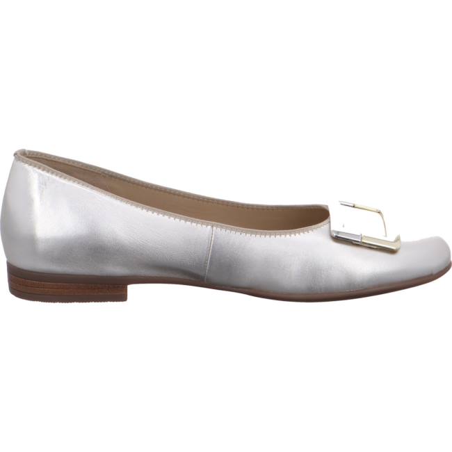 Ballerine Ara Sardinia Grise Femme | KHA-9271826