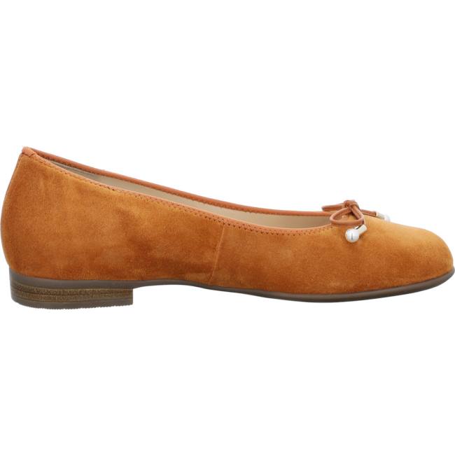 Ballerine Ara Sardinia Ambra Marron Femme | EXY-6566480