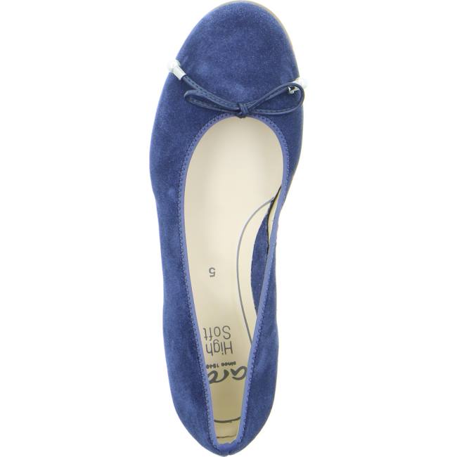 Ballerine Ara Sardinia Bleu Femme | RCI-0046839