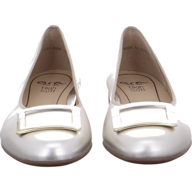 Ballerine Ara Sardinia Grise Femme | KHA-9271826