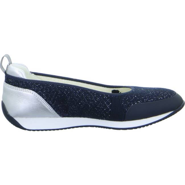 Ballerine Ara Porto Bleu Femme | DMO-5112035