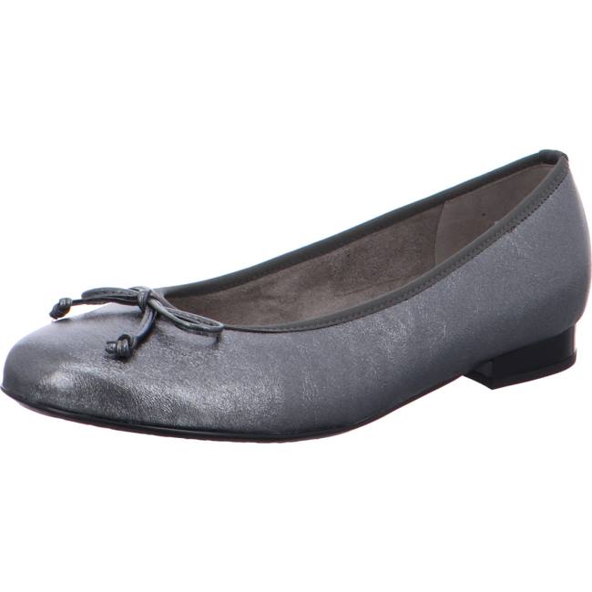 Ballerine Ara Pisa Grise Femme | AJL-7841819