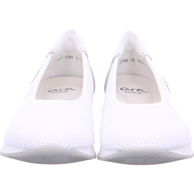 Ballerine Ara Porto Blanche Femme | ZRJ-2647711