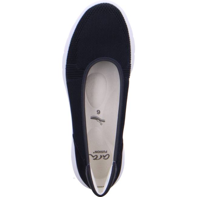 Ballerine Ara Porto Bleu Femme | ZQX-6889875