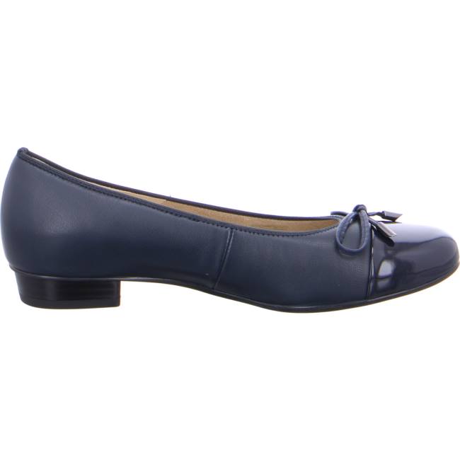 Ballerine Ara Bari Bleu Femme | KIN-8146121