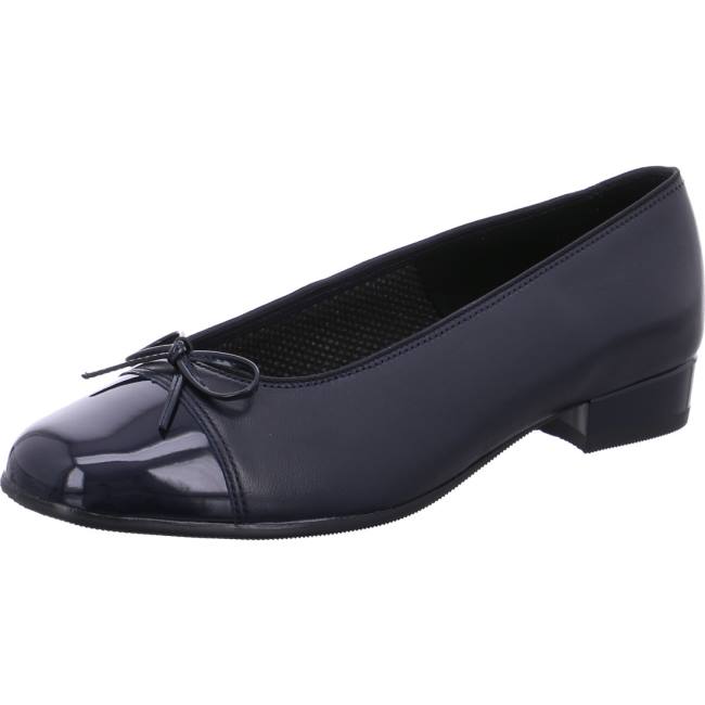 Ballerine Ara Bari Bleu Femme | QYM-8070333