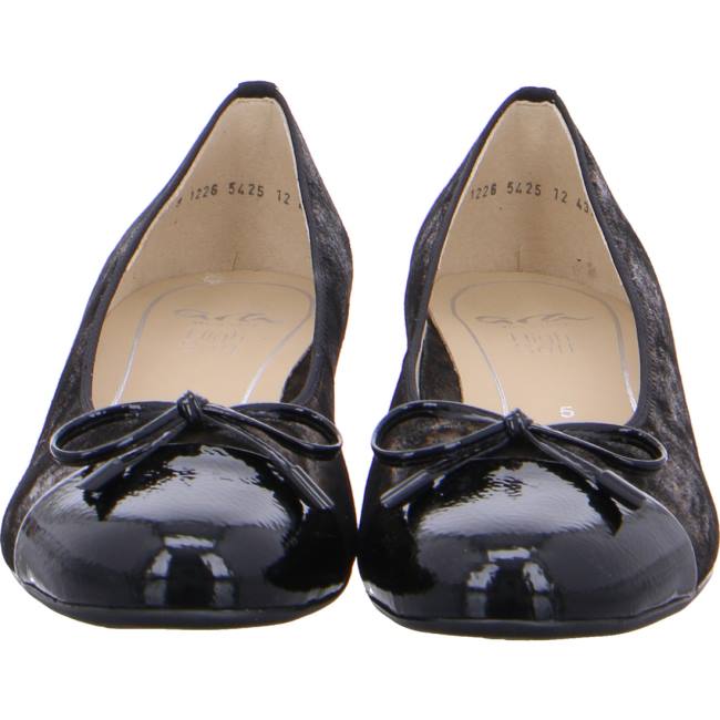 Ballerine Ara Bari Noir Femme | WRV-0154009