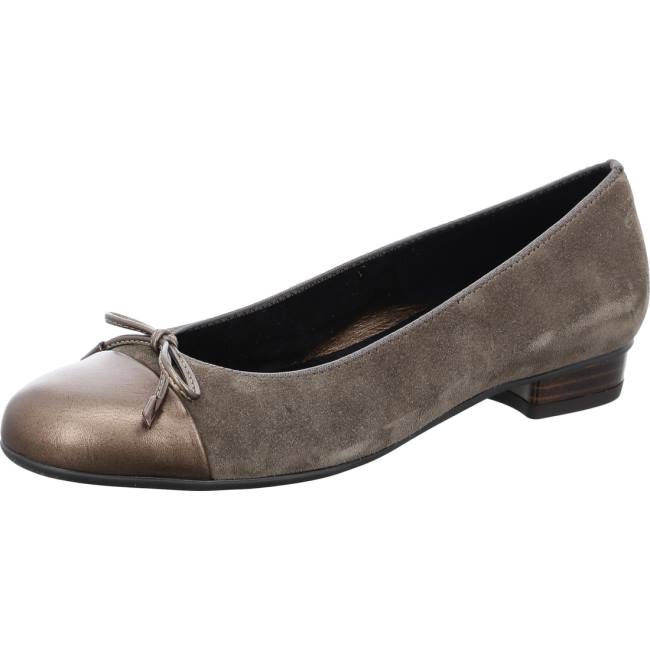 Ballerine Ara Bari Moro Taiga Vert Femme | MTG-1128315