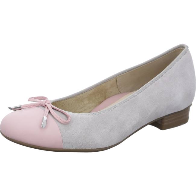 Ballerine Ara Bari Flamingo Pebble Grise Femme | GQK-8039266