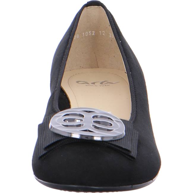 Ballerine Ara Bari Noir Femme | CSY-4180773